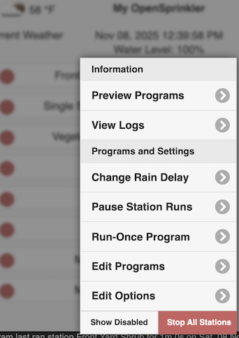 Footer Menu