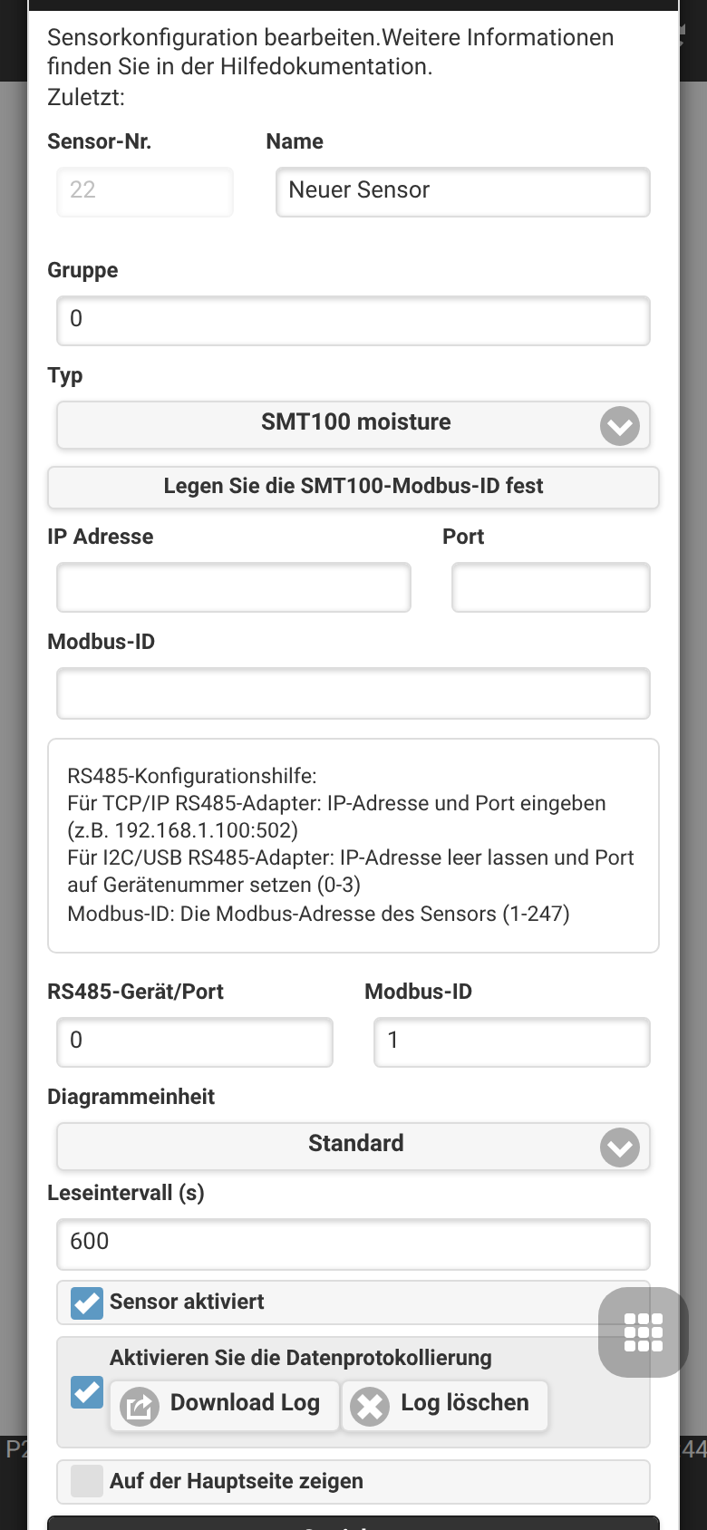 Neuer Sensor