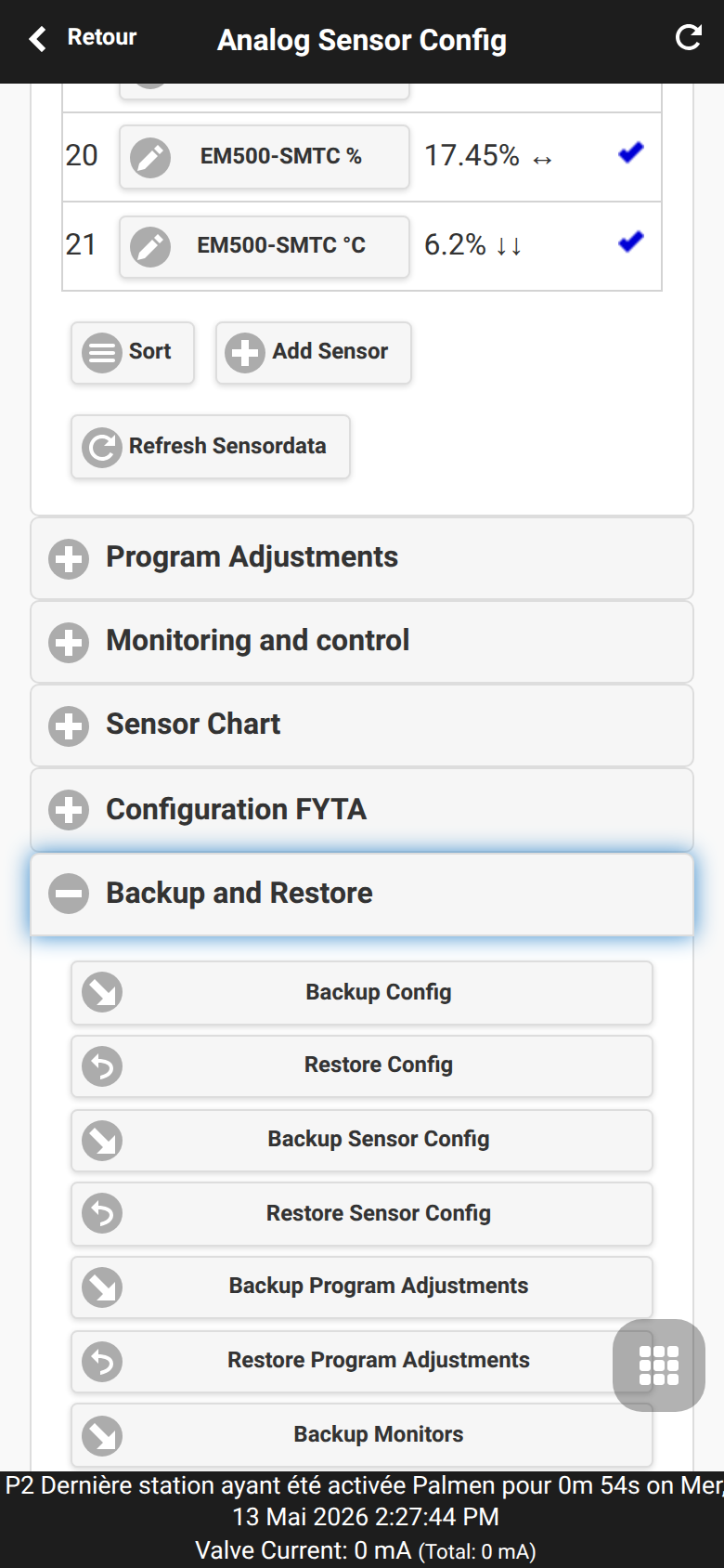 Backup and Restore