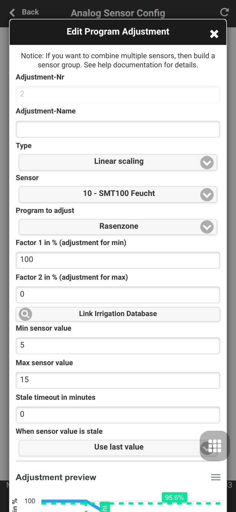 New Program Adjustment