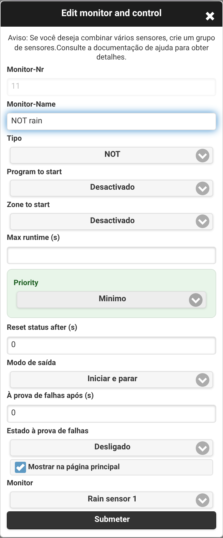 Monitor NÃO